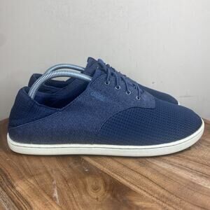 Olukai Nohea Moku Mens Navy Blue Size 10 Boat Shoes 10283-6H6H